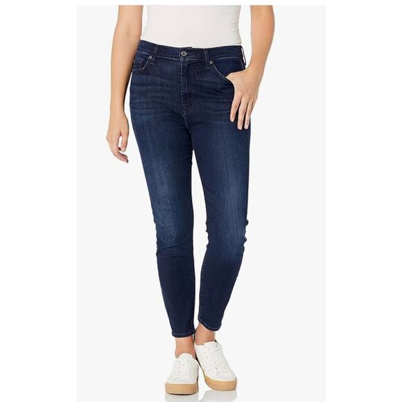 Frame Denim Le One Skinny High Waisted molding stretch denim skinny jeans - Picture 1 of 8